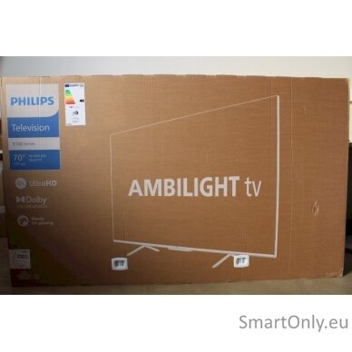 70PUS8118/12 | 70" (177cm) | Smart TV | 4K UHD LED | DAMAGED PACKAGING 4