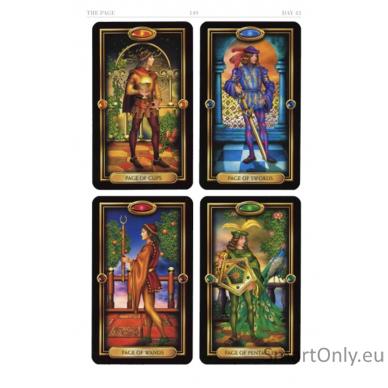 90 Days to Learning the Tarot Knyga Schiffer Publishing 3