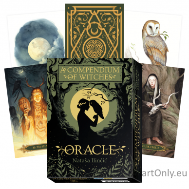 A Compendium Of Witches Oracle kortos Lo Scarabeo