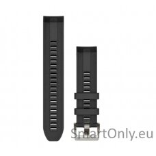 Acc, MARQ GEN2 QuickFit 22, Silicone Strap, Black