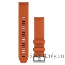 Acc, MARQ, QuickFit 22m, Ember Orange, Silicone Strap