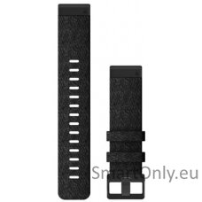 Acc,fenix 6 22mm QuickFit Heathered Black Nylon Band