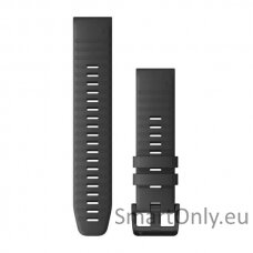 Acc,fenix 6 solar 22mm QuickFit Slate Gray Silicone Band