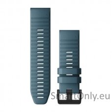 Acc,fenix 6X 26mm QuickFit Lakeside Blue Silicone Band