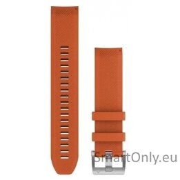 Acc, MARQ, QuickFit 22m, Ember Orange, Silicone Strap