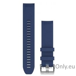 Acc, MARQ, QuickFit 22m, Navy Blue, Silicone Strap