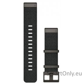 Acc,MARQ, QuickFit 22m, Jacquard Weave Nylon Strap,Hthrd Blk