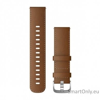 Acc, 22mm Band, Brown Leather/Silver