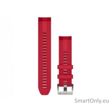 Acc, MARQ GEN2 QuickFit 22, Silicone Strap, Plasma Red