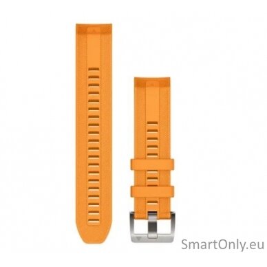 Acc, MARQ GEN2 QuickFit 22, Silicone Strap, Spark Orange