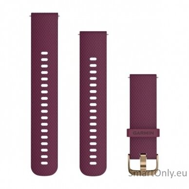 Acc, vivomove HR bands, Merlot-Gold, two sizes included