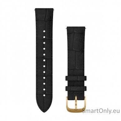 Acc, vivomove, Luxe, 20mm, Leather, Gold, Black