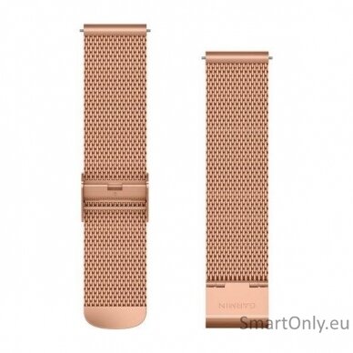 Acc, vivomove, Luxe, 20mm, Milanese, Rose Gold