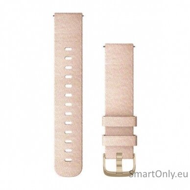 Acc, vivomove, Style, 20mm, Fabric, Light Gold, Blush Pink