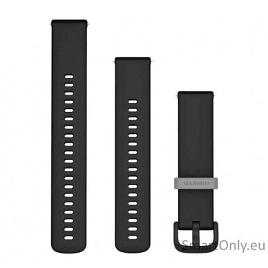 Accy, vivoactive 5, 20mm Band, Black, WW/Asia