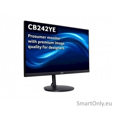 Acer CB242Y E | 24 " | IPS | FHD | 16:9 | 100 Hz | 1 ms | 1920 x 1080 pixels | 250 cd/m² | HDMI ports quantity 1 | Black | Warranty 36 month(s) 2