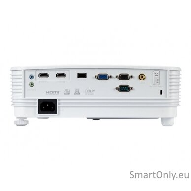 Acer P1357Wi DLP Projector, 1920 x 1200, 4800lm, 20000:1, White 4