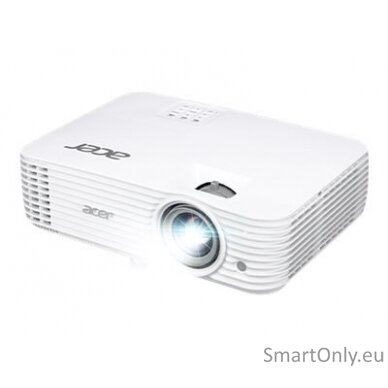 Acer P1557Ki DLP Projector, FHD, 1920 x 1080, 4800lm, 10000:1, White