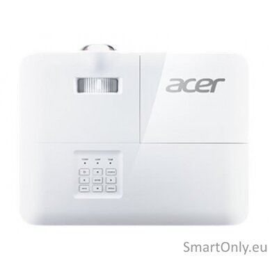 Acer S1386WH Projector, DLP 3D, WXGA, 3600lm, 20000/1 3