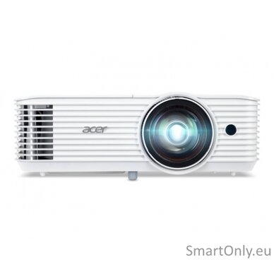 Acer S1386WH Projector, DLP 3D, WXGA, 3600lm, 20000/1 8