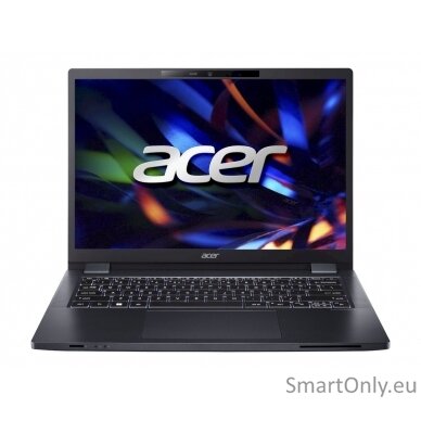 Acer TravelMate TMP414-53-37CU 14“ FHD i3-1315U/16GB/512GB/SCreader/LTE/Intel Iris Xe/Win11Pro/Eng kbd/Black/3Y Warranty | Acer