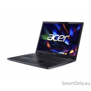 Acer TravelMate TMP414-53-TCO-52H8 14“ WUXGA IPS i5-1335U/16GB/SSD 512GB/SCreader/Intel Iris Xe Graphics/Win11Pro/Eng kbd/Black/3Y Warranty | Acer 1