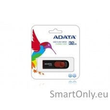 ADATA | C008 | 32 GB | USB 2.0 | Black/Red