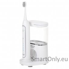 Adler 2-in-1 Water Flossing Sonic Brush | AD 2180w | Rechargeable | For adults | Number of brush heads included 2 | Number of teeth brushing modes 1 | White