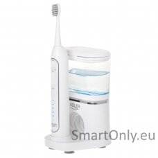 Adler 2-in-1 Water Flossing Sonic Brush | AD 2180w | Rechargeable | For adults | Number of brush heads included 2 | Number of teeth brushing modes 1 | White