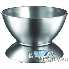 Adler AD 3134 Maximum weight (capacity) 5 kg Stainless steel