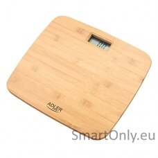 Adler Bathroom Bamboo Scale AD 8173	 Maximum weight (capacity) 150 kg, Accuracy 100 g