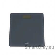 Adler | Bathroom scale | AD 8157g | Maximum weight (capacity) 150 kg | Accuracy 100 g | Body Mass Index (BMI) measuring | Graphite