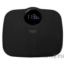 Adler Bathroom Scale AD 8172b Maximum weight (capacity) 180 kg, Accuracy 100 g, Body Mass Index (BMI) measuring, Black