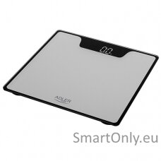 Adler Bathroom Scale AD 8174s Maximum weight (capacity) 180 kg, Accuracy 100 g, Silver