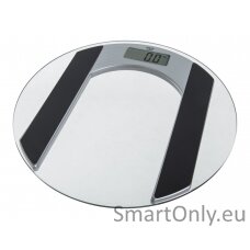 Adler Body fit Scales, Maximum weight (capacity) 150 kg, Accuracy 100 g, Glass