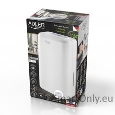 Adler Compressor Air Dehumidifier AD 7861 Power 280 W, Suitable for rooms up to 60 m³, Water tank capacity 2 L, White