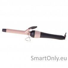 Adler Curling Iron AD 2116 Ceramic heating system, Barrel diameter 19 mm, Temperature (max) 200 °C, 36 W, Black/Pink