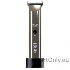 adler-hair-clipper-ad-2834-cordless-or-corded-number-of-length-steps-4-silverblack