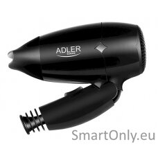 Adler Hair Dryer AD 2251 1400 W, Number of temperature settings 2, Black