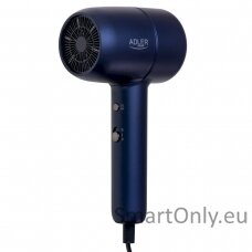 Adler Hair Dryer | AD 2279b | 1800 W | Number of temperature settings 2 | Ionic function | Blue