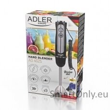 Adler Hand blender AD 4625b Hand Blender 850 W Number of speeds 5 Turbo mode Black