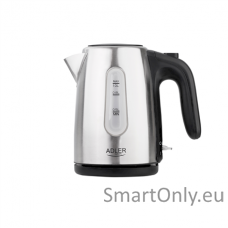 Adler Kettle AD 1273 Standard 1200 W 1 L Stainless steel 360° rotational base Stainless steel