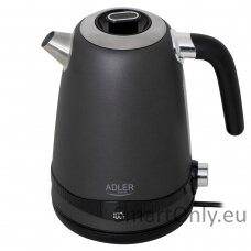 Adler Kettle | AD 1295g SS | Electric | 2200 W | 1.7 L | Stainless Steel | 360° rotational base | Grey