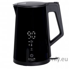 Adler Kettle AD 1345b Electric 2200 W 1.7 L Stainless steel 360° rotational base Black