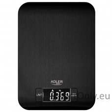 Adler Kitchen Scale | AD 3183b | Graduation 1 g | Black