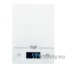 Adler Kitchen scales AD 3170 Maximum weight (capacity) 15 kg Graduation 1 g Display type LCD White