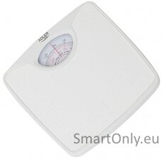 Adler | Mechanical bathroom scale | AD 8151w | Maximum weight (capacity) 130 kg | Accuracy 1000 g | White