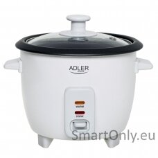 Adler Rice Cooker | AD 6418 | 300 W | 0.6 L | Number of programs 2 | White