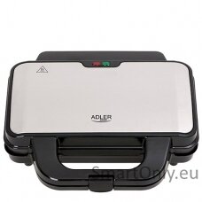 Adler Sandwich maker AD 3043 900 W Number of plates 1 Number of pastry 2 Black