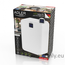 Adler Thermo-electric Dehumidifier AD 7860 Power 150 W, Suitable for rooms up to 30 m³, Water tank capacity 1 L, White